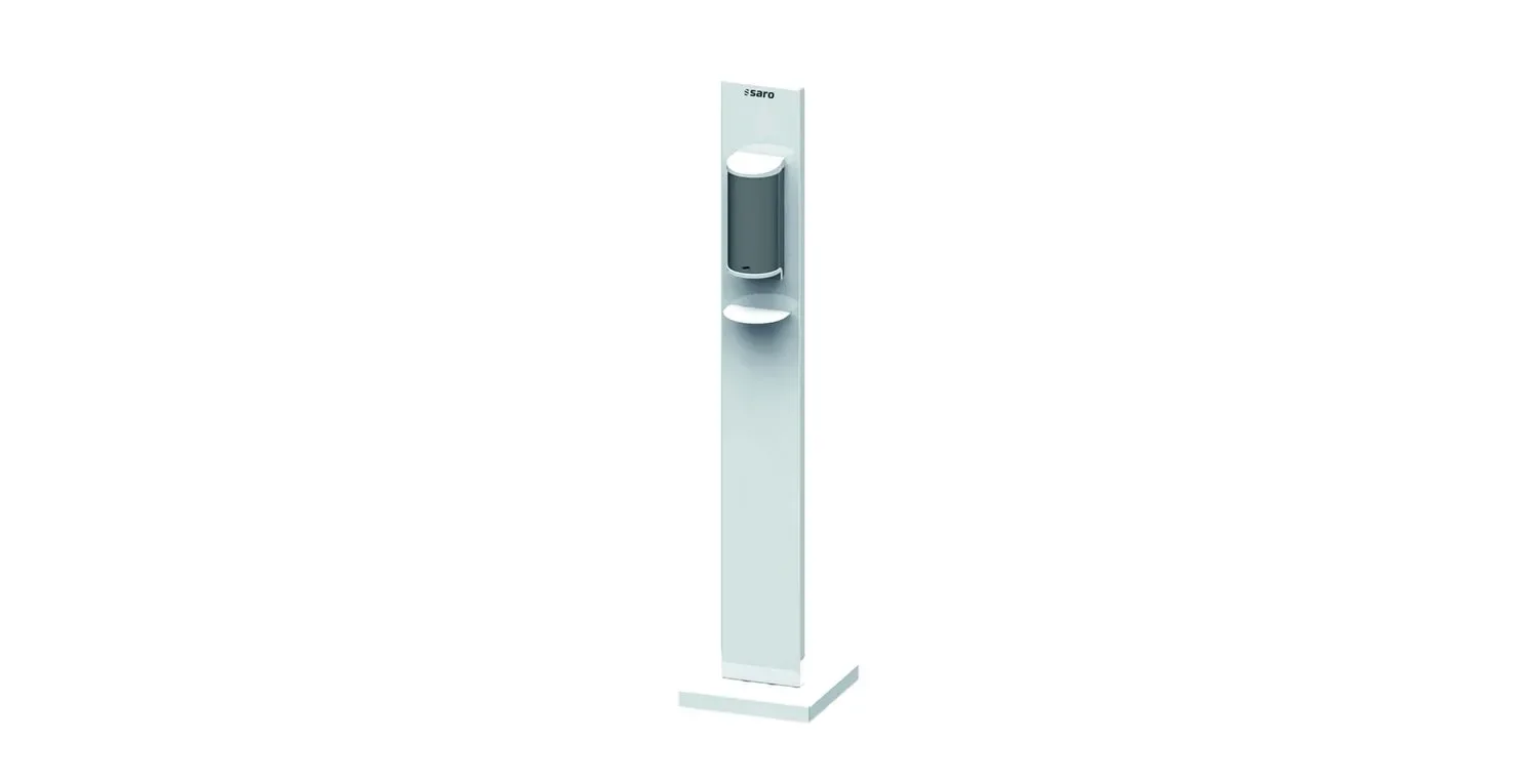 "Saro dispenser voor ontsmetting, desinfectie dispenser met ondersteuning vloermodel - Model JOS image"