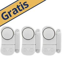 3-delige mini-alarm 