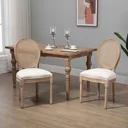 Set of 2 dining chairs 49 cm x 56 cm x 96 cm