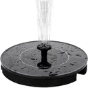 Solar fountain on solar panel 150 l/h pond fountain - solar power