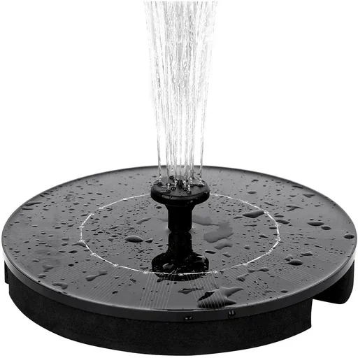 "Solar fountain on solar panel 150 l/h pond fountain - solar power image"