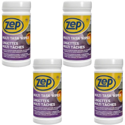 "Multi Task Wipes - Cleaning Wipes - 100 pieces x 4 pieces - Value Pack - 4 pieces image"