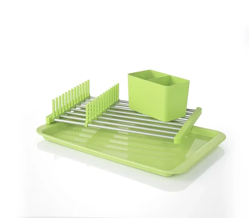"Draining rack “Trend”, lime green image"