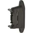 Angle distance insulator, black (6 pieces)