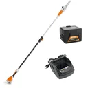 Cordless pole pruner HTA 50 set including AK 20 battery and AL 101 standard charger