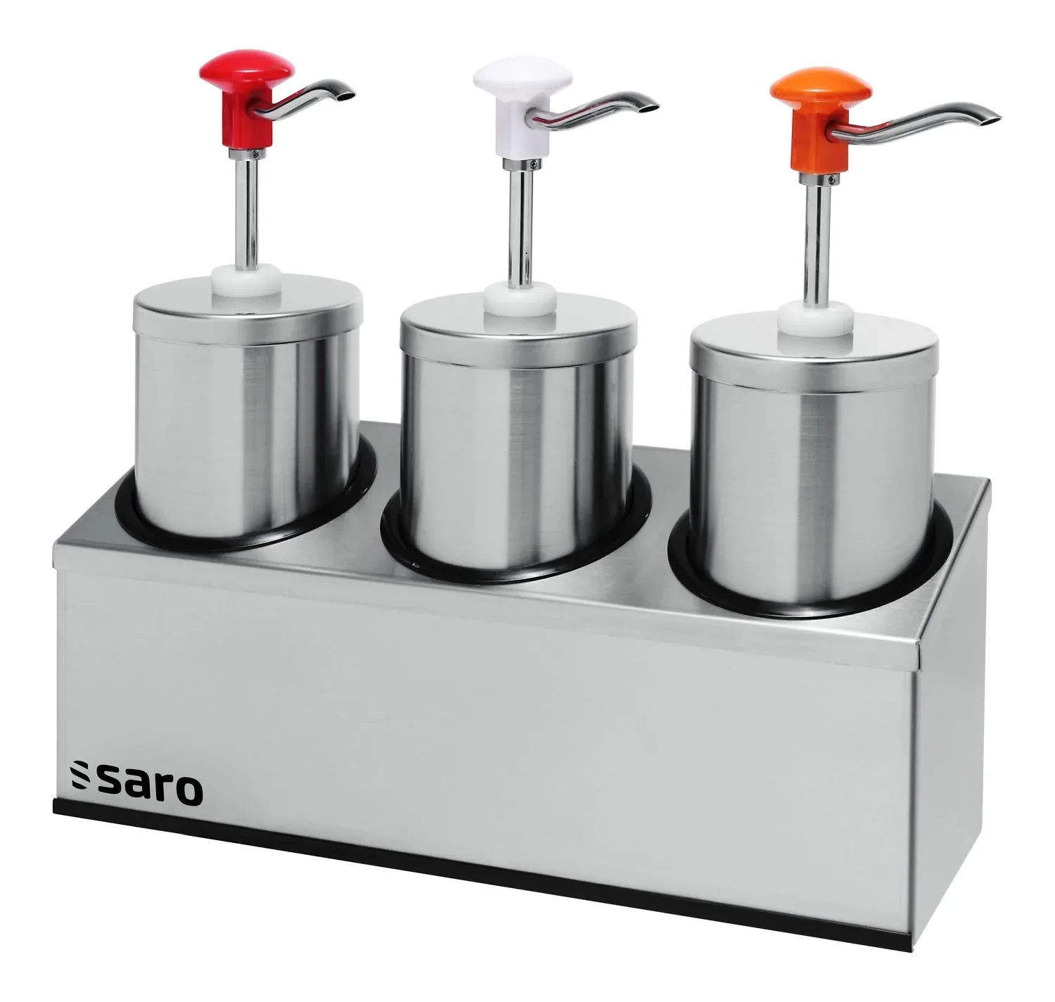 "Saro Sausdispenser, Sauce dispenser - model PD-006 3 x 2,25 ltr image"