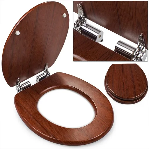 "Toilet seat - closes slowly image"