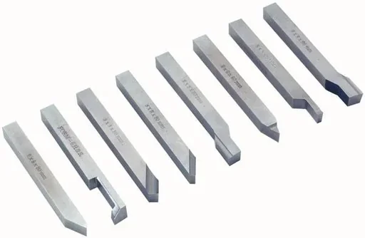 "HSS turning tool - set 8 pcs. image"