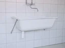 Wall bracket for rinsing tub 60-65 ltr.