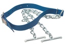 Neck strap for tying cows, cattle, young animals, made of Trevira
