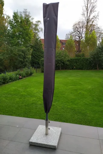 "Comfort protective cover for parasols, for Ø 200-400 cm, anthracite image"