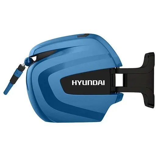 "Automatic wall-mounted hose box 30m 1/2" with integrated hose line image"