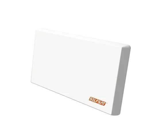 "Sat flat antenna with replaceable Quattro LNB image"