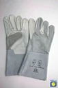 Full-leather welding glove