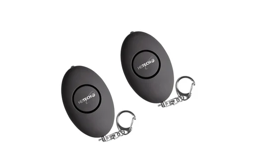 "Personal alarm with LED light and key chain - set of 2 image"