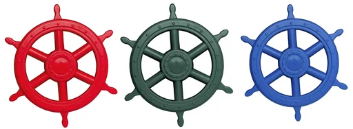 "Steering wheel "Pirate wheel" Green Ø400 mm for play equipment image"