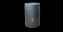 Rain storage tank "Muro", grey, 260 liters