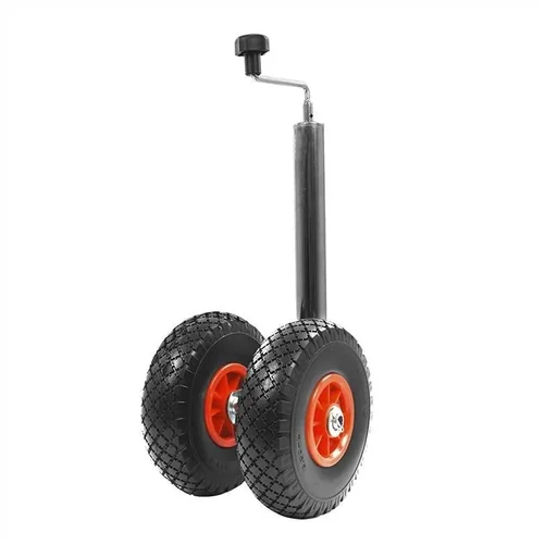 "Double support wheel with PU tires - puncture-proof - 300 kg image"