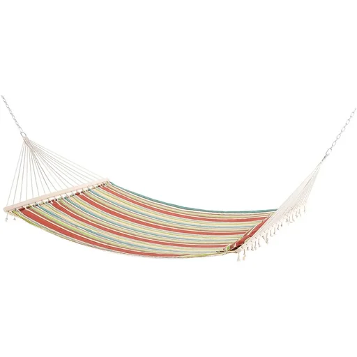 "Hanging seat hanging chair hanging chair hammock swing hanging chair 188 x 140 cm colorful striped image"