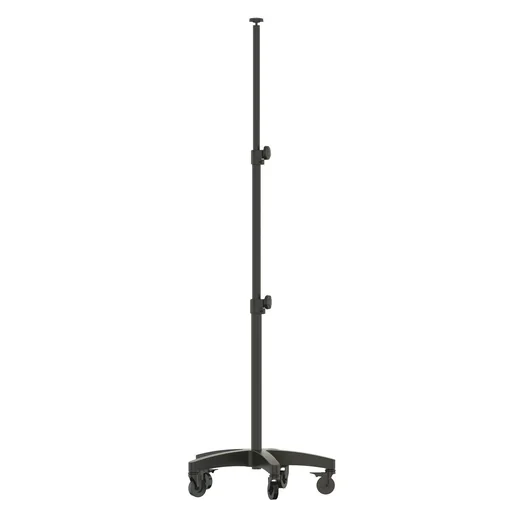 "Tripod height 1 - 3 m, tripod on wheels image"