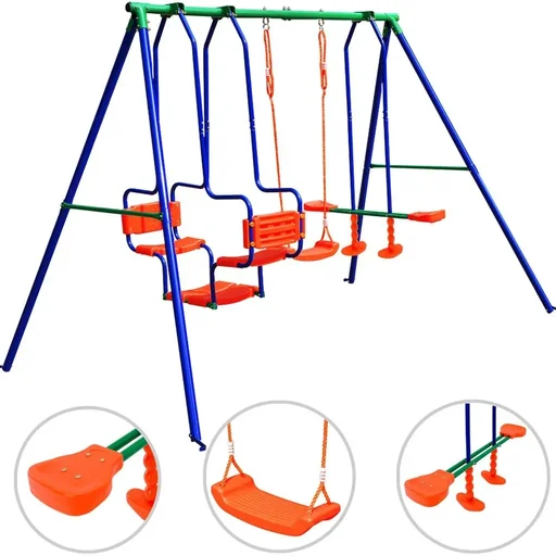"Children's swing with basket - Set XXL image"