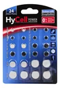 Alkaline and lithium button cell assortment - 24 pieces