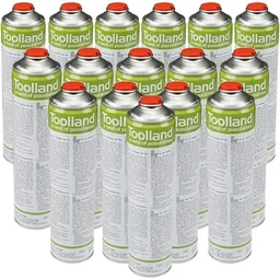 24 x universele gasflessen voor onkruid- en gasbranders