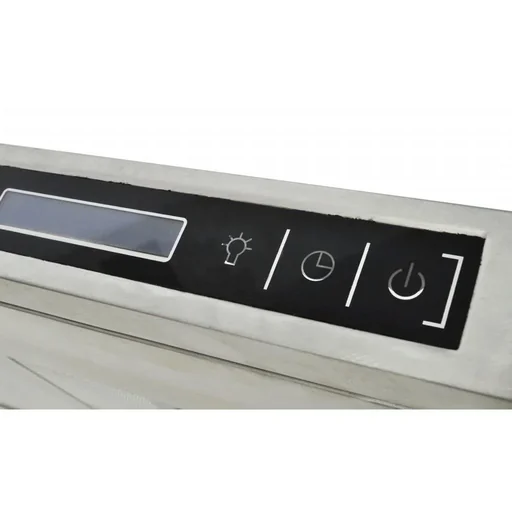 "Extractor hood for kitchen island with LCD display image"