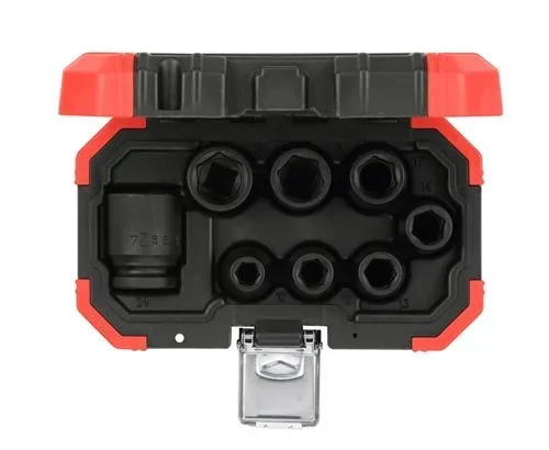 "Impact wrench socket set 1/2", 8-piece image"