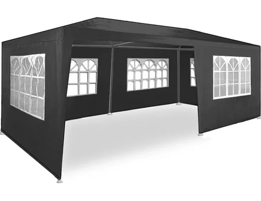 "Tent Rimini Anthracite 3x6m UV-coated image"