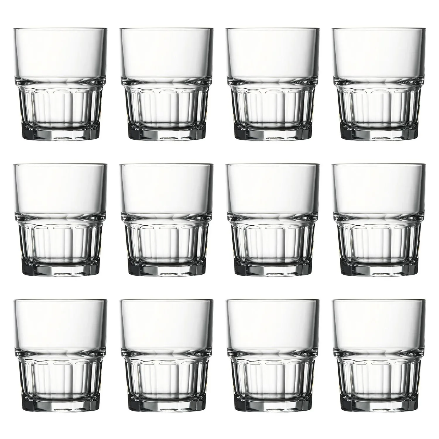 Waterglazen, Drinkglazen set van 12 - Next, 200ml