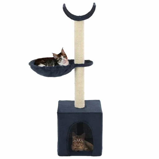 "Cat scratching post with sisal scratchers image"