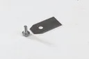 Blades and screws for robotic lawnmowers, 1-hole, 18 pieces