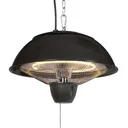 Patio heater - heater - hanging - 1500W - industrial look