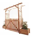 Set Pergola "Bamberg" with doors + planters