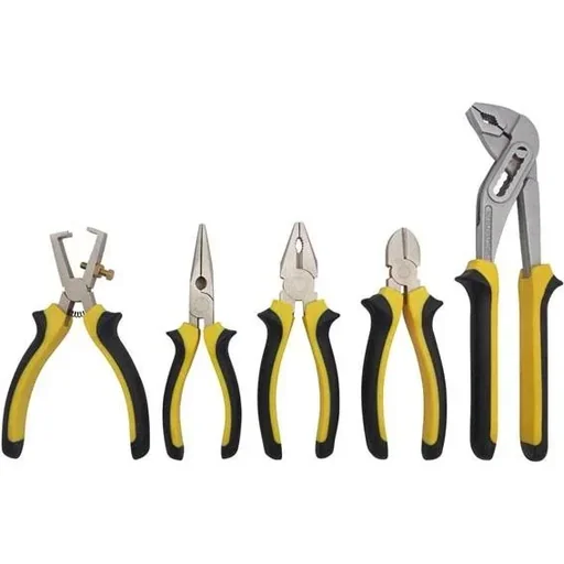"Pliers set 5 pieces - 165mm and 250mm image"