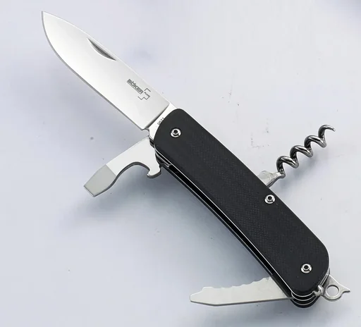 "Multifunctional pocket knife, total length 16.7 cm, blade length 7.1 cm, Tool City 2 image"