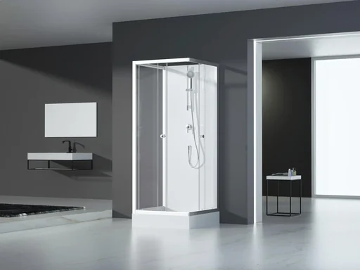 "Komplettdusche "White Dream" 80 x 80 x 200 cm image"