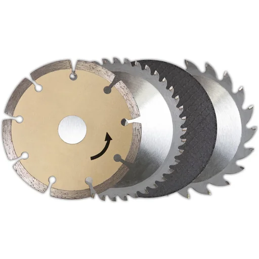"Set of 4 saw blades PL305 image"