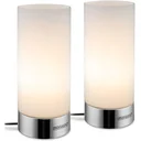 Table lamp set of 2 Golau white