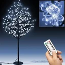 Cherry blossom tree with 200 LEDs, 220 cm for indoor/outdoor use