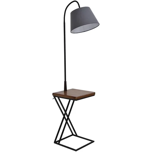 "Floor lamp with table image"