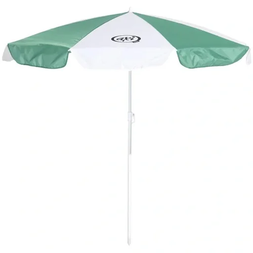 "Parasol (green / white) image"