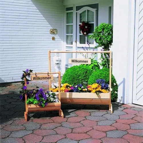 "Flower trough "Welcome" small image"