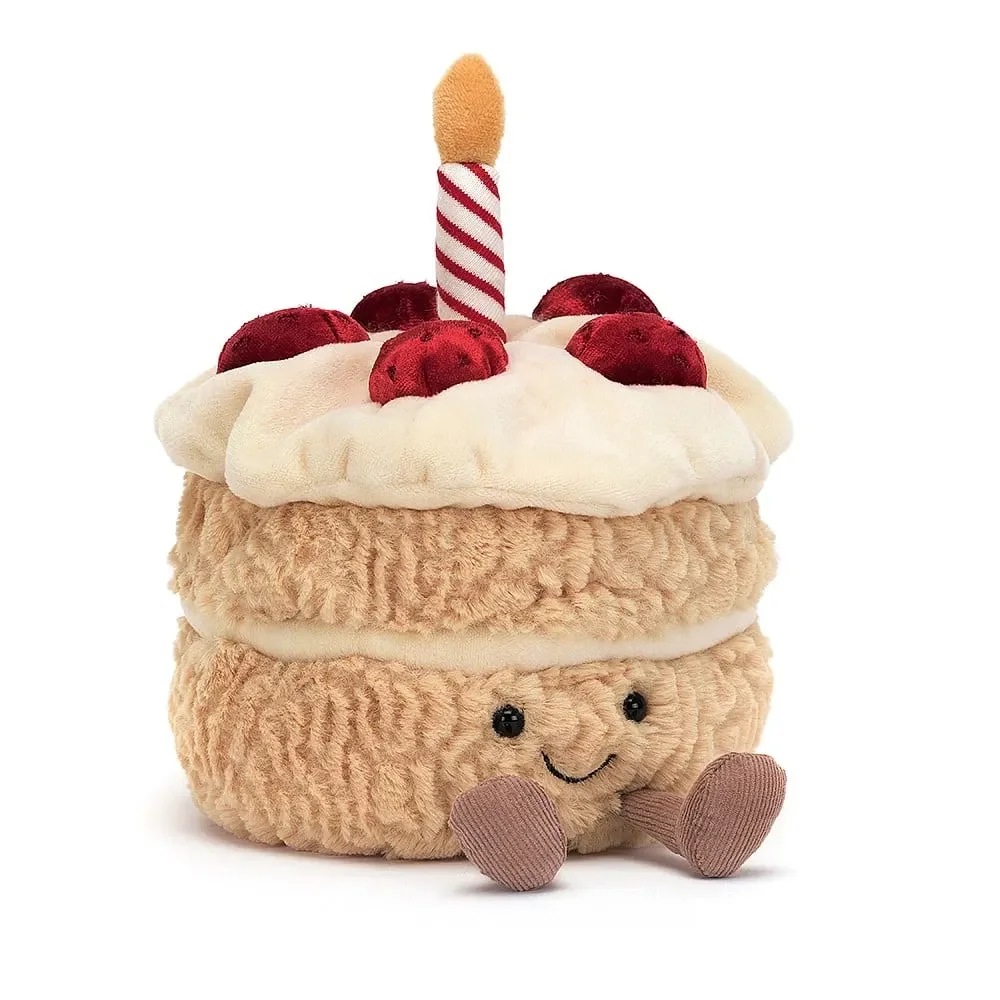 "Jellycat Knuffel - Amuseable Birthday Cake image"