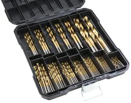 100-delige titanium HSS-boorset inclusief 100 ml roestverwijderaar gratis