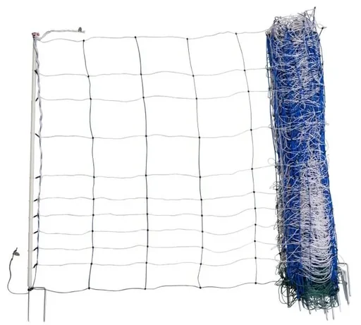 "TitanNet 145, blue/white 50 m Height: 145 cm - Double tip image"