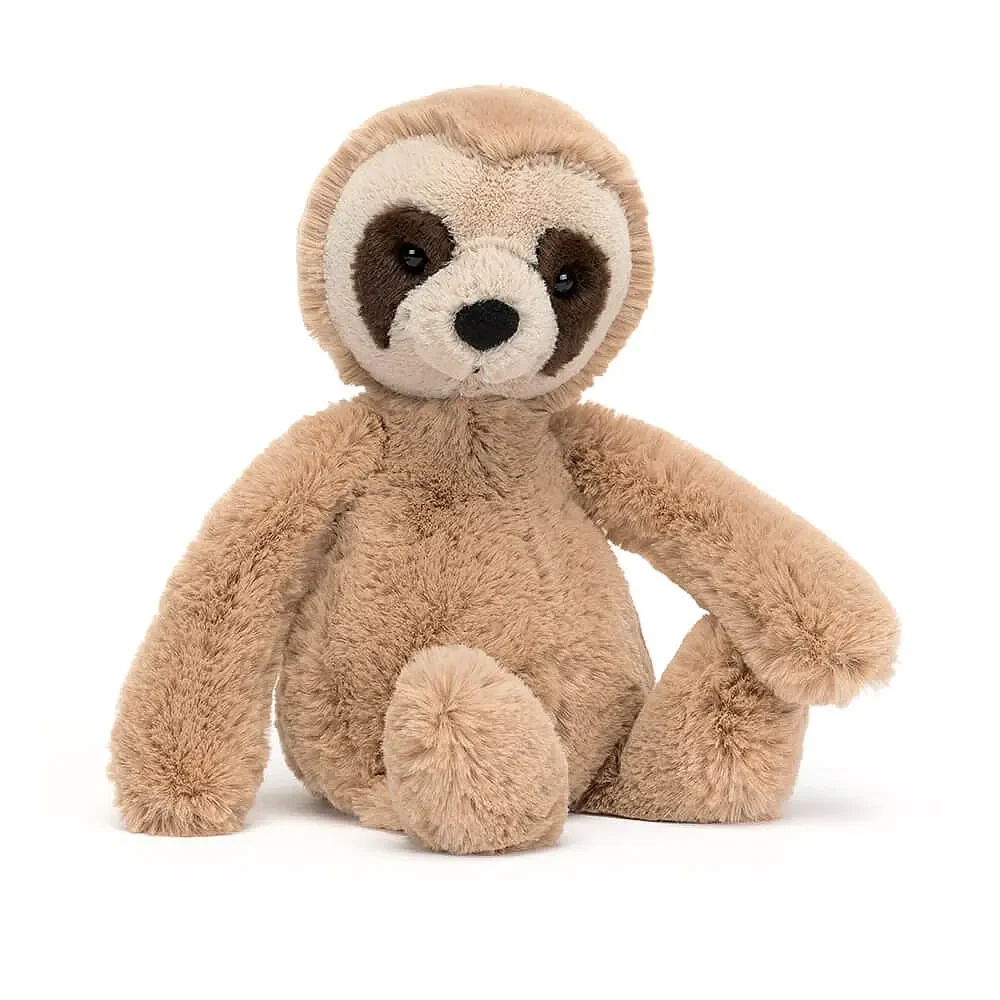 "Jellycat Knuffel - Bashful Sloth, 28x12 cm image"