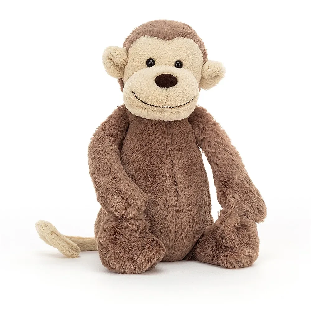Jellycat Knuffel - Bashful Monkey, 18x9 cm