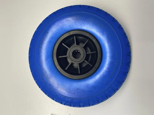 "Sack truck wheel, puncture-proof - blue image"